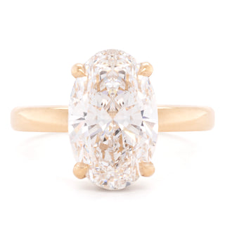 Custom 2.40ct Oval 'Alexa' Ring with Hidden Halo