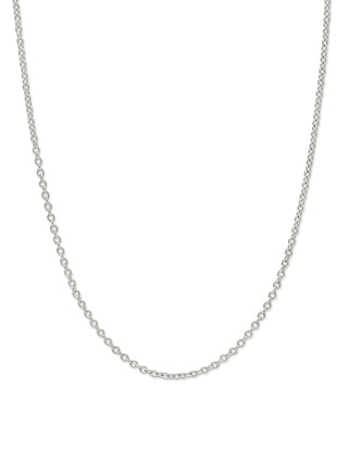 1mm Silver Cable Chain