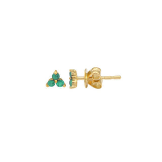 TRIO EMERALD STUD EARRINGS - Anne Sportun Fine Jewellery
