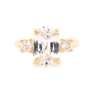 Custom 'Bethany' 3.11ct Oval Sapphire