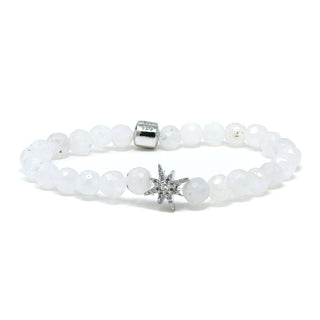 Bohème Faceted Moonstone Bracelet