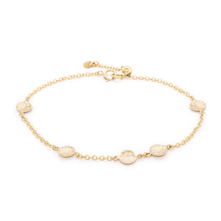 Scattered Mini Disc Station Bracelet - Anne Sportun Fine Jewellery