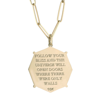 "Bliss" Octagon Charm - Anne Sportun Fine Jewellery