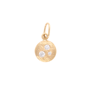 Dancing Diamond 'Boulder" Disc Charm