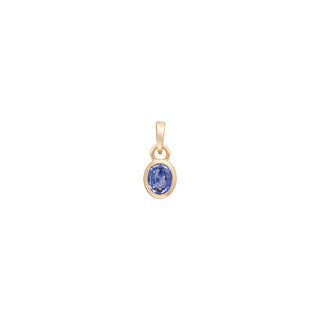'Archive' No. 21 0.5ct Oval Blue Sapphire Charm