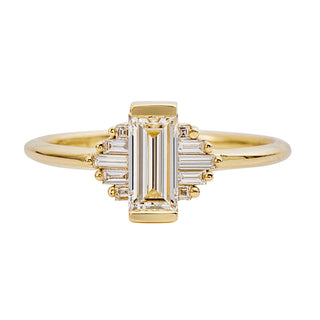 Art Deco Baguette Diamond Ring