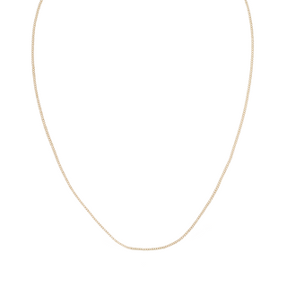Fine Curb Chain | 16-18" | 10k - Anne Sportun Fine Jewellery