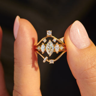 Gather Mixed Cut Diamond Band