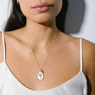 Date Palm Traveler's Token Necklace - Anne Sportun Fine Jewellery