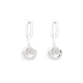 Coral Chain Earrings