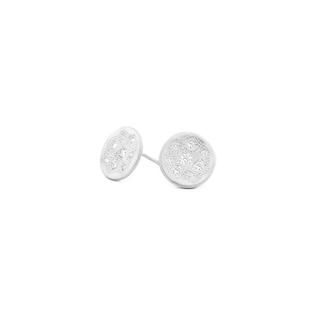 Diamond "Stardust" Disc Earrings - Anne Sportun Fine Jewellery