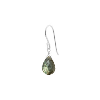Labradorite Teardrop Briolette Earrings - Anne Sportun Fine Jewellery