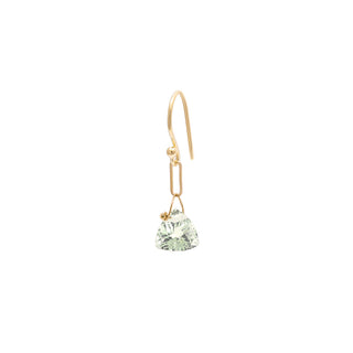 Gemstone Paperclip Earrings - Anne Sportun Fine Jewellery
