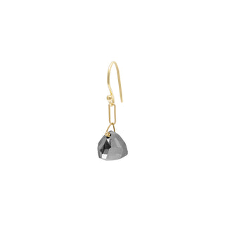 Gemstone Paperclip Earrings - Anne Sportun Fine Jewellery