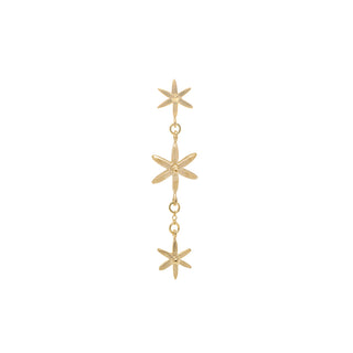 3 Star Dangle Earrings - Anne Sportun Fine Jewellery