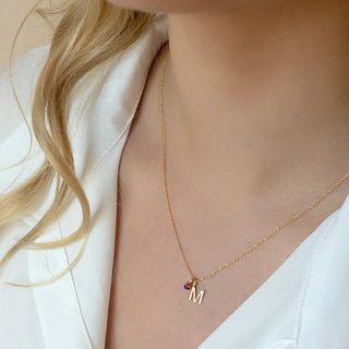 10k Initial Charm - Anne Sportun Fine Jewellery