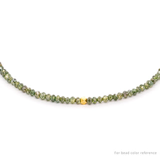 Petite Diamond Bead Wrap Bracelet-Necklace