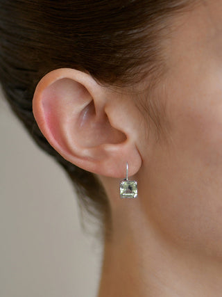 Green Amethyst Harper Earrings - Anne Sportun Fine Jewellery