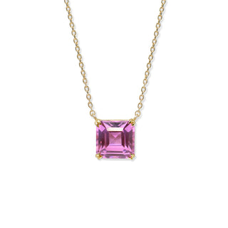 Harper Pink Sapphire Necklace
