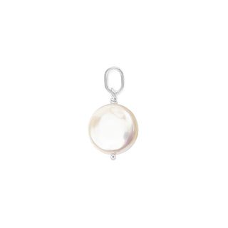 Coin Pearl Charm - Anne Sportun Fine Jewellery