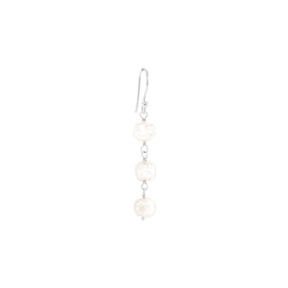 *Limited Edition* Triple Keshi Pearl Drop Earrings