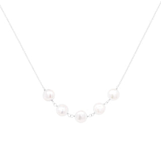 *Limited Edition* Five Tied Coin Pearl Necklace - Anne Sportun Fine Jewellery