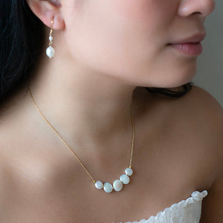 *Limited Edition* Cascading Coin Pearl Necklace - Anne Sportun Fine Jewellery