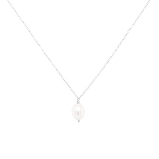 *Limited Edition* Oval Pearl Drop Necklace - Anne Sportun Fine Jewellery