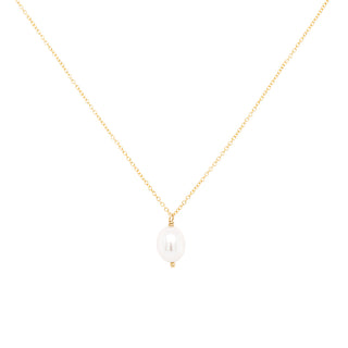 *Limited Edition* Oval Pearl Drop Necklace - Anne Sportun Fine Jewellery
