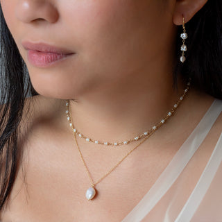 *Limited Edition* Keshi Pearl Drop Necklace - Anne Sportun Fine Jewellery