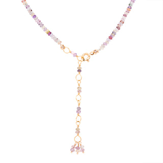 *Limited Edition* Multicolored Sapphire Beaded Necklace - Anne Sportun Fine Jewellery