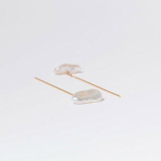 Lagniappe Pearl Threader Earrings