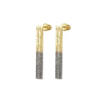 N° 463 Chain Tassel Mixed Metal EARRINGS
