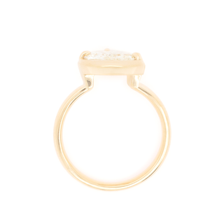 Custom 'Tilted Haley' 1.53ct Pear Diamond
