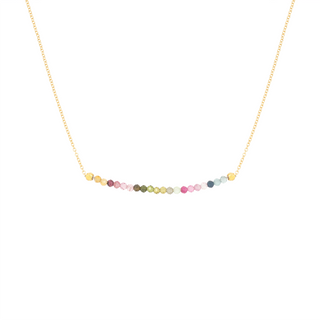Centre Gemstone Wrap Necklace - Anne Sportun Fine Jewellery