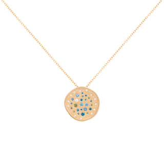 Large Seafoam Stardust Necklace - Anne Sportun Fine Jewellery