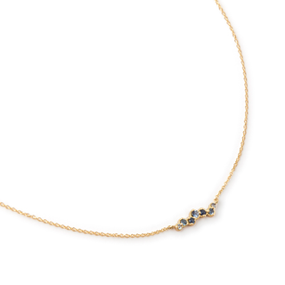 Cascade Blue Sapphire Necklace - Anne Sportun Fine Jewellery