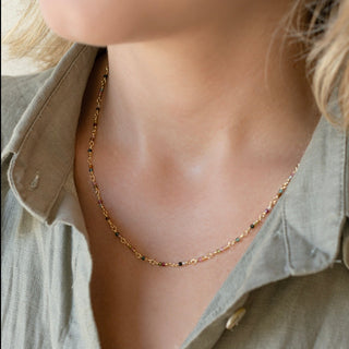 Hand-Tied Natural Gemstone Necklace - Anne Sportun Fine Jewellery