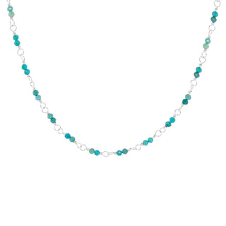 Hand-Tied Natural Gemstone Necklace