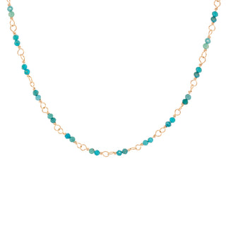 Hand-Tied Natural Gemstone Necklace