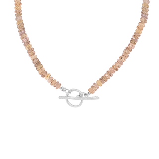 Natural Gemstone 'Boulder' Toggle Necklace - Anne Sportun Fine Jewellery