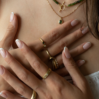 Medium Diamond Seed Band - Anne Sportun Fine Jewellery