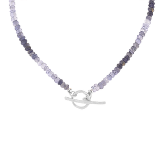 Natural Gemstone 'Boulder' Toggle Necklace - Anne Sportun Fine Jewellery