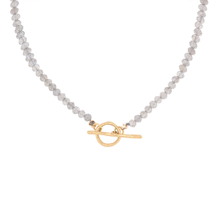Natural Gemstone 'Boulder' Toggle Necklace - Anne Sportun Fine Jewellery