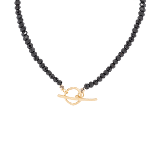 Natural Gemstone 'Boulder' Toggle Necklace - Anne Sportun Fine Jewellery