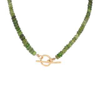 Natural Gemstone 'Boulder' Toggle Necklace - Anne Sportun Fine Jewellery