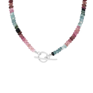 Natural Gemstone 'Boulder' Toggle Necklace - Anne Sportun Fine Jewellery
