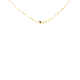 Single Diamond Hammered Disc Coin Necklace - Anne Sportun Fine Jewellery