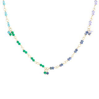 "Spectrum" Hand Tied Multi-Stone Necklace - Anne Sportun Fine Jewellery