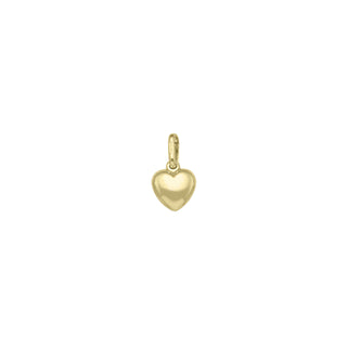 Mini Puffed Heart Charm - Anne Sportun Fine Jewellery